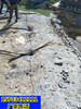 自贡市花岗石破碎露天采矿机器岩石破裂设备一包安装