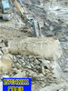 武威市基坑开挖遇到坚硬岩石岩石劈石机一终身服务