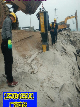 惠州市快速开采石头静态破石机设备一无噪音