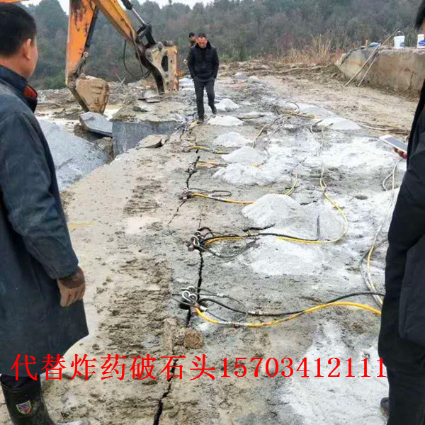 晉城替代放炮開礦山液壓漲石機(jī)提高產(chǎn)量