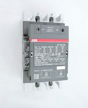 ABB代理供应AF190-30-11-13100-250V50/60HZ-DC交直流接触器