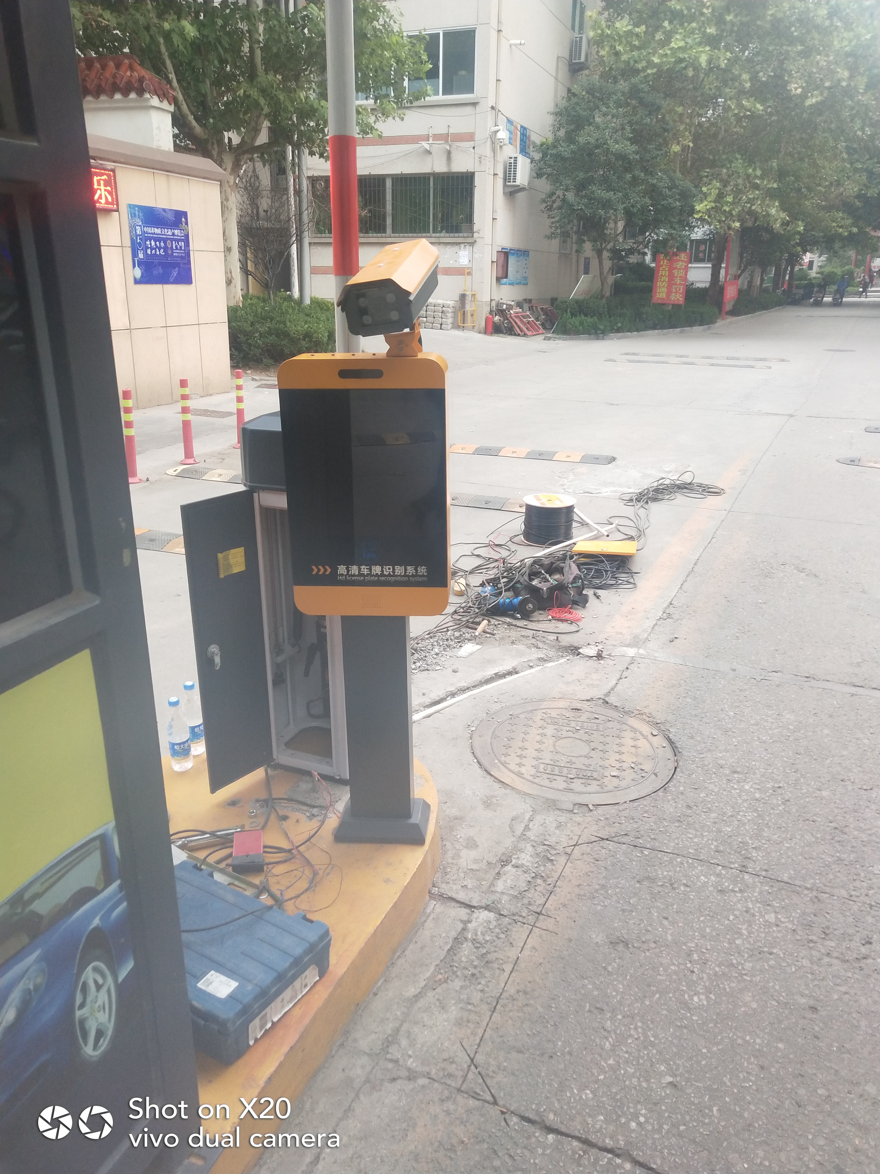 山亭區(qū)小區(qū)車牌識別道閘廠家
