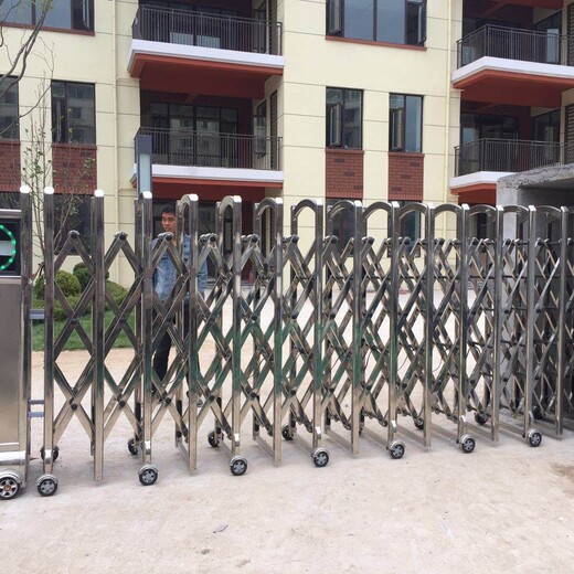 济南市中区电动伸缩门安装本地生产