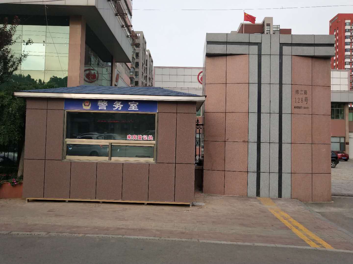 坊子区小区岗亭厂家批发