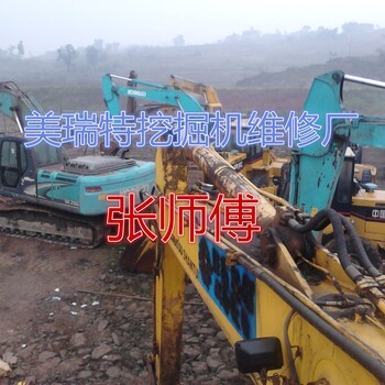 泸西县神钢挖掘机维修热车不好着车