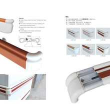 木纹防撞扶手医用走廊扶手尼龙走廊扶手ABS抗菌扶手厂家直销
