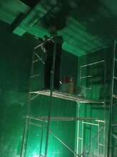 厂家生产玻璃鳞片胶泥高温玻璃鳞片胶泥脱硫塔防腐施工图片