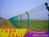 抗晒实用的平凉工地绿铁丝护栏网兰州便宜养殖双边丝护栏网