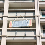 承接小区公寓阳台壁挂式太阳能热水工程分体承压式平板太阳能热水器厂家