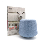 24支双股粗纺羊毛混纺纱线柔软细腻32个颜色现货供应