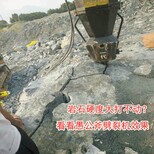 江西高安不能用爆破的况下用劈裂机多少钱一台图片0