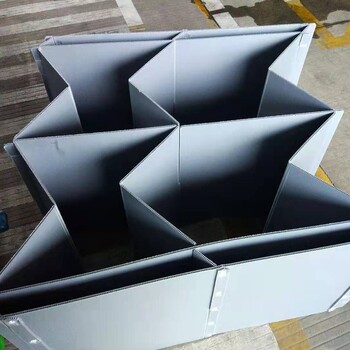 折叠式塑料周转箱汽车行业塑料围板箱深圳三兄
