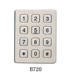 信沃供应工业不锈钢金属键盘B720防水、防爆、防尘、防锈’