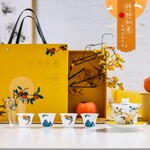 文创礼品陶瓷茶具节日馈赠客户，端午节礼品茶具可定制企业商标