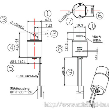 动作灵活不卡壳命DC24V机械设备电磁阀博顺电磁阀