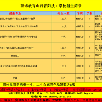 山西阳泉人学技术哪里好