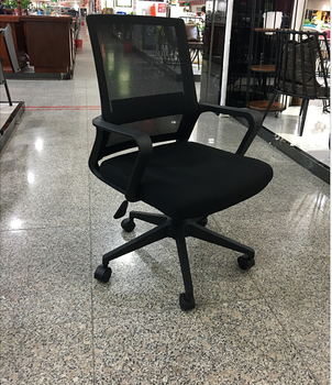 上海黑色网布员工转椅职员椅