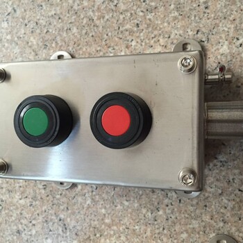 不锈钢防爆控制按钮，一常开一常闭防爆按钮