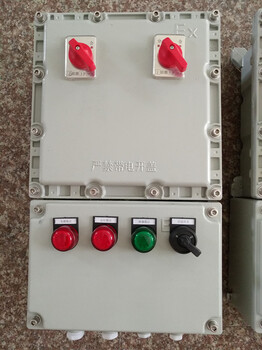 新密BXM53-6K50防爆配电箱铸铝