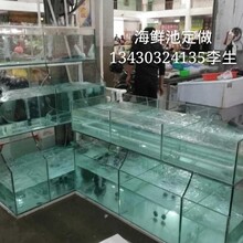 深圳酒店海鲜池,移动海鲜池工程设备制作玻璃缸