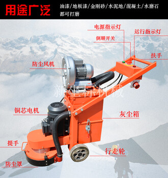 混凝土水泥整平機(jī)大型工程試用研磨機(jī)打磨翻新拋光