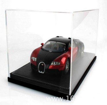 深圳卖点展架：亚克力1比18汽车模型展示盒无底透明玩具模型展示可定制尺寸