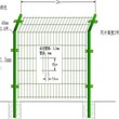 江苏双边丝护栏网养殖围栏网公路两侧防护网浸塑防腐处理1.8米图片