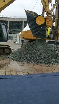 挖機(jī)路面破碎斗抓泥沙石子斗
