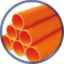 cpvc电力管电力穿管排管公称直径110mm橘红色穿线管