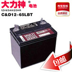 大力神蓄电池12V65AH西恩迪蓄电池C-D12-65LBT12V65AHUPS电池
