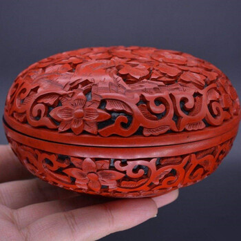 2019年國(guó)內(nèi)剔紅捧盒拍賣(mài)價(jià)