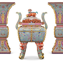 清代珐琅彩供器目前市场价值图片