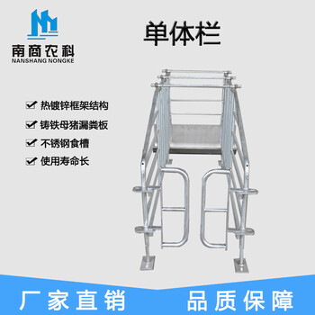 母猪产床限位栏猪用养殖定位床单体栏养殖设备结实厂家发货