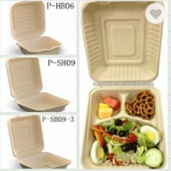 厂家定制一次性餐盘盒环保可降解食盒批发定制