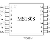 深圳锦宏MS1808音频ADC96kHz24位WIFI音响模拟转数字进到主控用