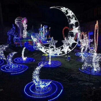 廠家制作布展廠家投資搞好一場燈光節(jié)燈光展