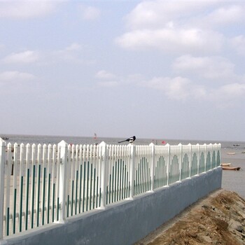 深圳变压器护栏小区别墅围墙护栏PVC塑钢护栏庭院护栏图片