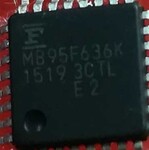 低价富士通MB95F636K芯片解码打磨芯片型号免费测试