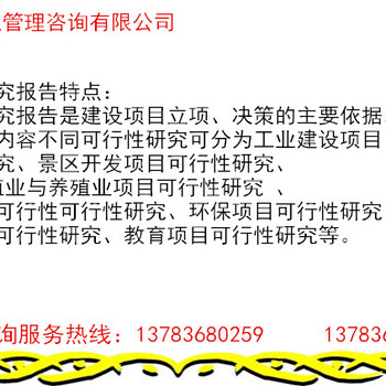 安平县做可行性报告的、正规可研分析报告