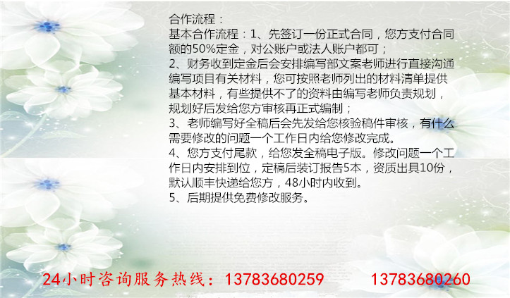 高阳县写可行性写可行性报告可研-做标书的多钱