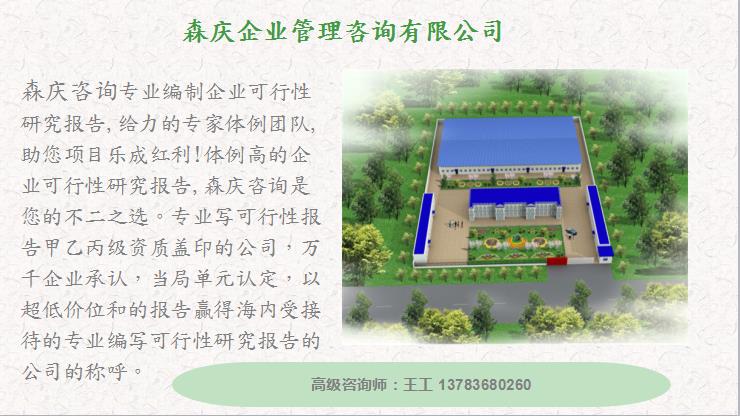 立项可行性报告价格-本地范文报告