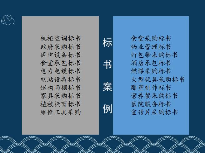 鹰潭可以编写标书公司