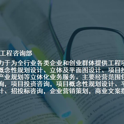 田林县可以写商业计划书,融资报告的公司有哪些?