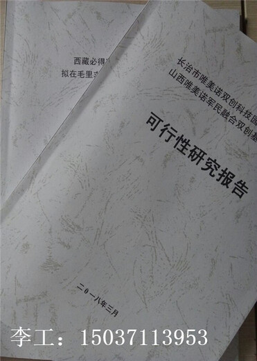 闽清县写可行性报告公司-本地的可研报告