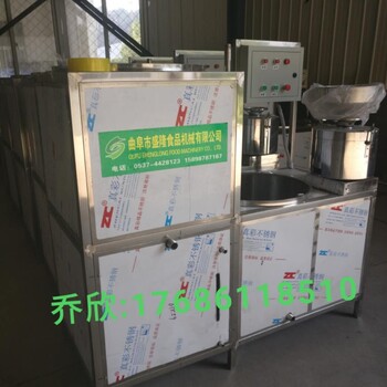 豆腐机加工设备江西盛隆农贸市场新型半自动豆腐机优惠了