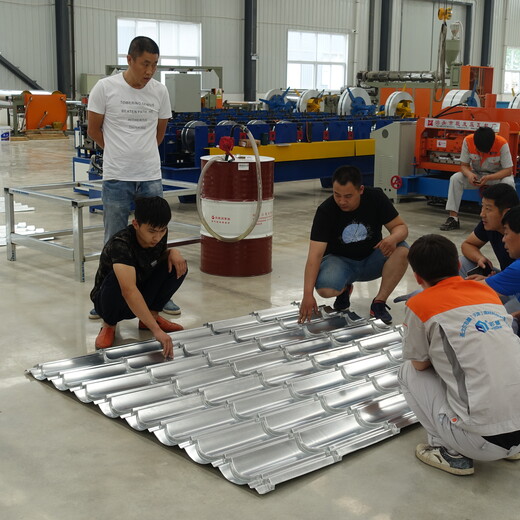 吉林省生产彩石金属瓦服务周到,金属彩砂瓦