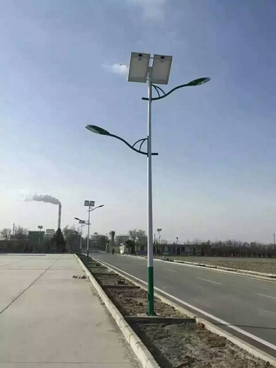 湖北黄冈黄梅县-6米太阳能路灯价格一盏一般多少钱