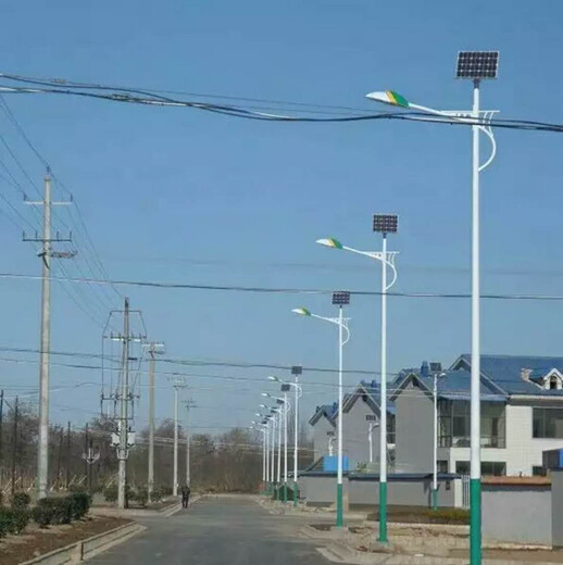 十堰房县6米7米分体式路灯太阳能多少钱