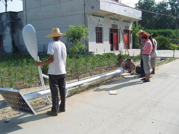 包头达尔罕茂明安联合旗6米路灯价格太阳能参数设计