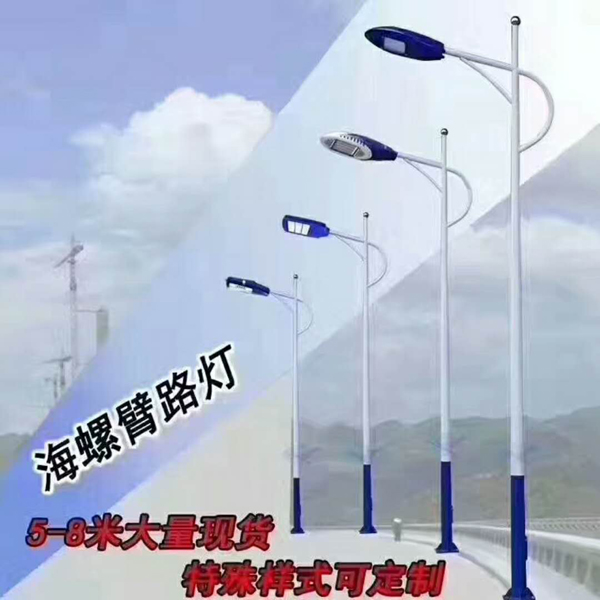 山东省泰安6米7米8米锂电太阳能路灯供货商